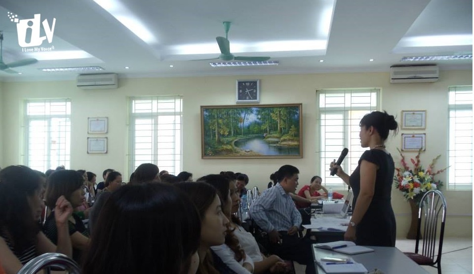 Giao lưu Giọng nói Việt với giáo viên mầm non quận Thanh Xuân - Hà Nội